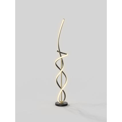 Wofi 3134-104 - Dimmbare LED-Stehlampe INDIGO LED/31W/230V schwarz/golden