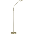 Wofi 3446.01.32.7000 - Dimmbare LED-Stehlampe ORTA LED/12W/230V Messing