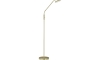Wofi 3446.01.32.7000 - Dimmbare LED-Stehlampe ORTA LED/12W/230V Messing
