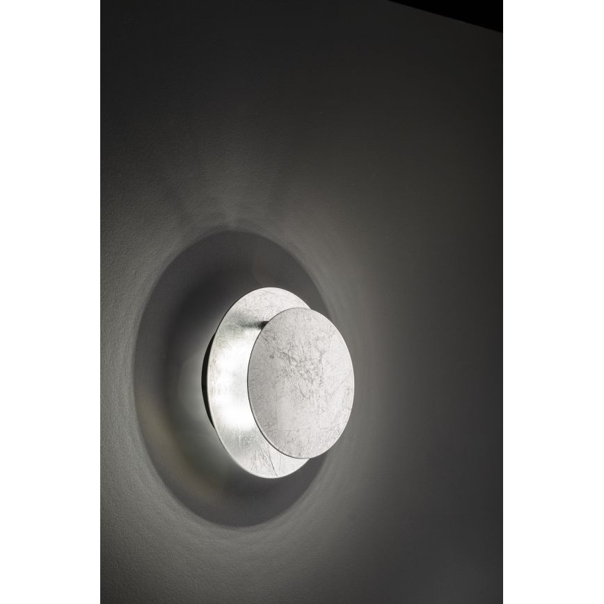 Wofi 4048-303R - LED-Wandbeleuchtung BAYONNE LED/6,5W/230V silbern