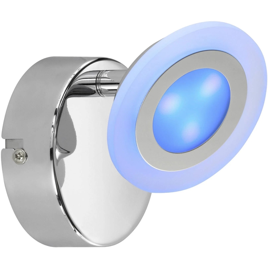 Wofi 4228.02.01.6000 – Dimmbarer LED-RGB-Strahler GEMMA LED/5W/230V + Fernbedienung