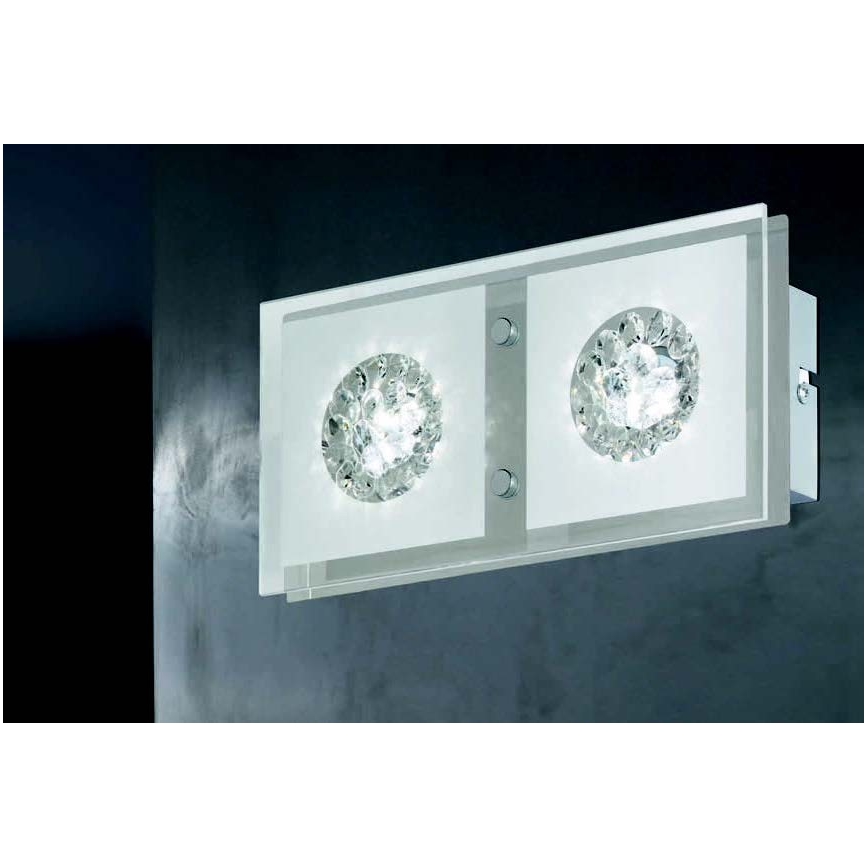 Wofi 4272.02.01.0000 - LED-Wandleuchte REIMS 2xLED/4W/230V