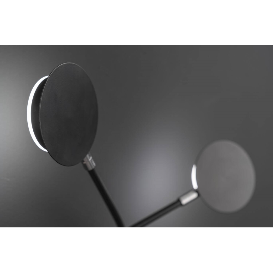 Wofi 446604109000 - LED-Wandleuchte BELIZE 4xLED/5W/230V 3000K schwarz