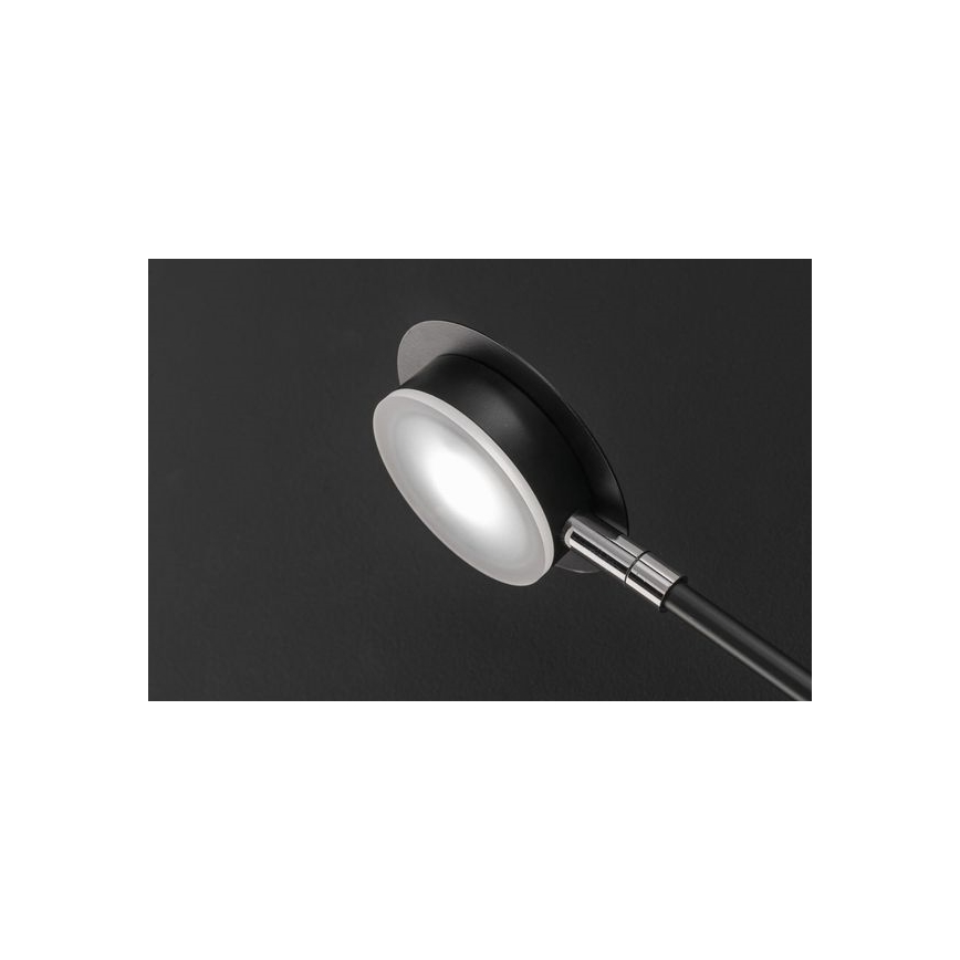 Wofi 446604109000 - LED-Wandleuchte BELIZE 4xLED/5W/230V 3000K schwarz