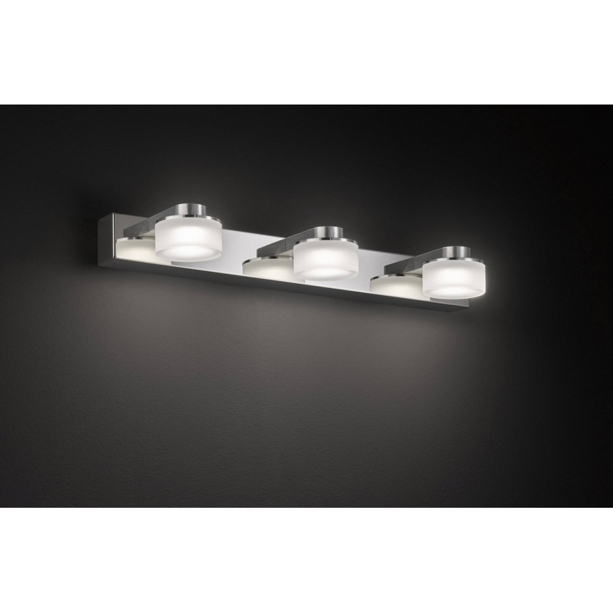 Wofi 4810.03.01.9000 - LED Wandbeleuchtung MAXIME 3xLED/2,7W/230V