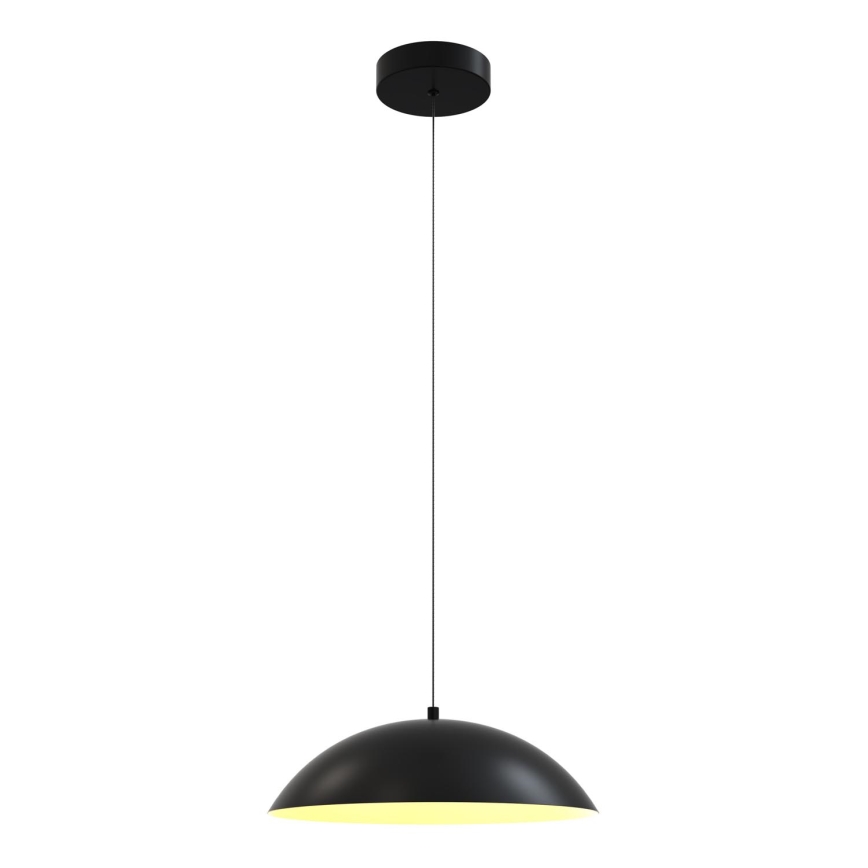 Wofi 6001-104 - Dimmbare LED-Hängeleuchte an Schnur ROSCOFF LED/19W/230V schwarz/golden