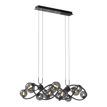 Wofi 7014-1405 - LED-Hängeleuchte NANCY 14xG9/3,5W/230V schwarz/glänzendes Chrom