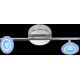 Wofi 7228.03.01.6000 – Dimmbarer LED-RGB-Strahler GEMMA 2xLED/5W/230V + Fernbedienung