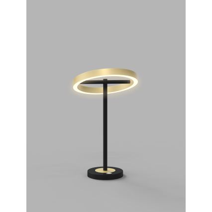 Wofi 8016-104 - Dimmbare LED-Lampe mit Touch-Funktion BREST LED/10,5W/230V schwarz/golden