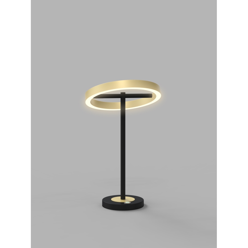 Wofi 8016-104 - Dimmbare LED-Lampe mit Touch-Funktion BREST LED/10,5W/230V schwarz/golden