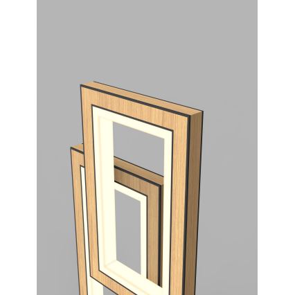 Wofi 8023-206 - LED dimmbare Touch-Tischlampe PESCARA LED/21W/230V