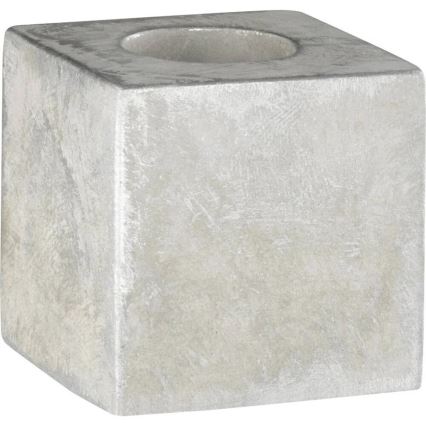 WOFI 8213.01.50.7000 - Tischleuchte BROAD 1xE27/10W/230V Beton