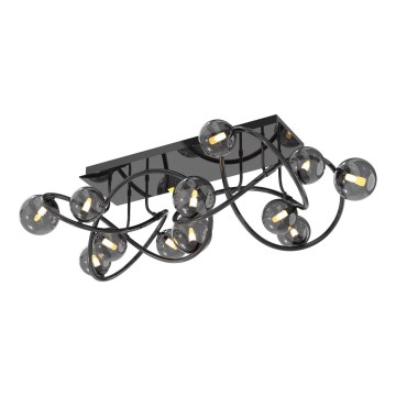 Wofi 9014-1205 - LED-Anbauleuchte NANCY 12xG9/3,5W/230V schwarz/glänzendes Chrom