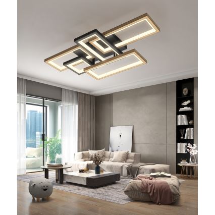 Wofi 9022-506 - dimmbare LED-Deckenleuchte MATERA LED/60W/230V