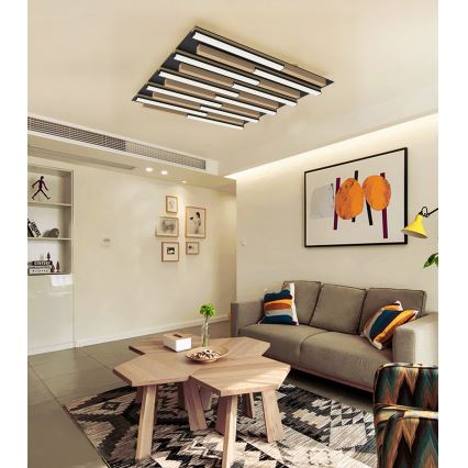 Wofi 9031-1006 - LED dimmbare Deckenleuchte PALERMO LED/40W/230V Gummibaum