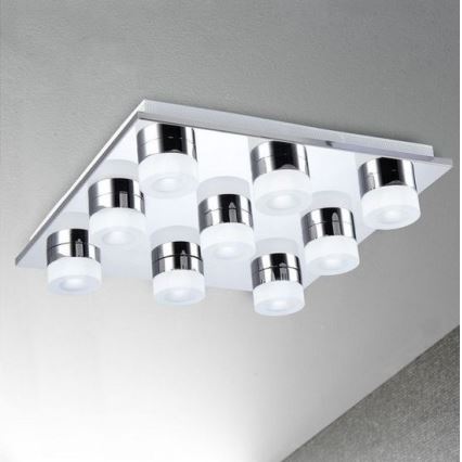 Wofi 9175.09.01.0000 - LED dimmbare Deckenleuchte LOGAN 9xLED/4,2W/230V