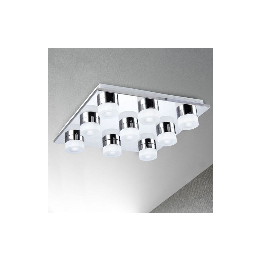 Wofi 9175.09.01.0000 - LED dimmbare Deckenleuchte LOGAN 9xLED/4,2W/230V