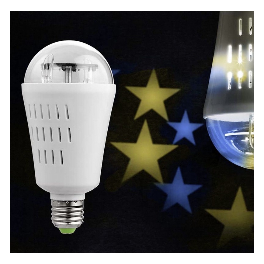 Wofi 9746 – Dekorative LED-Glühbirne STARS E27/4W/230V