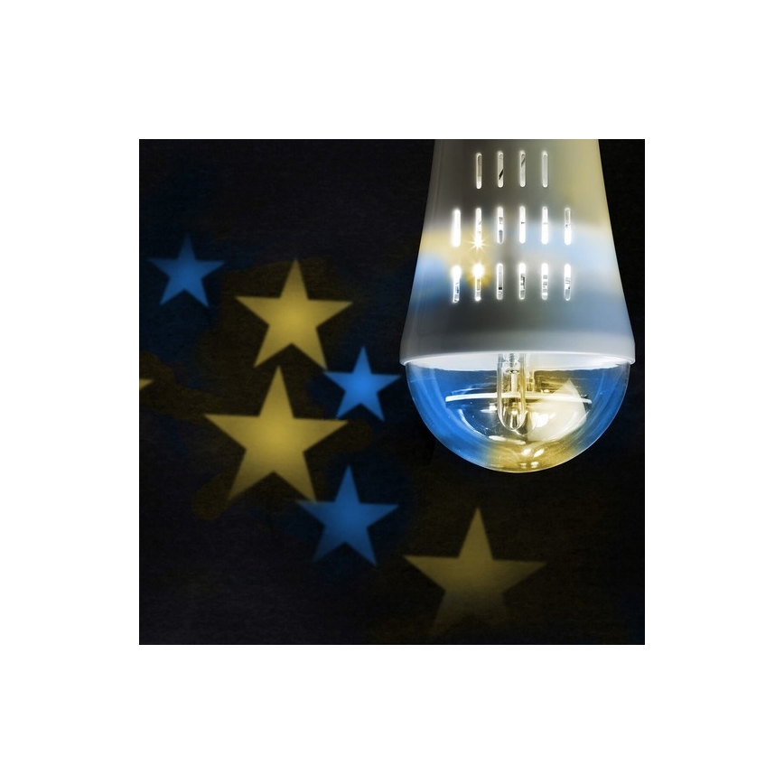 Wofi 9746 – Dekorative LED-Glühbirne STARS E27/4W/230V