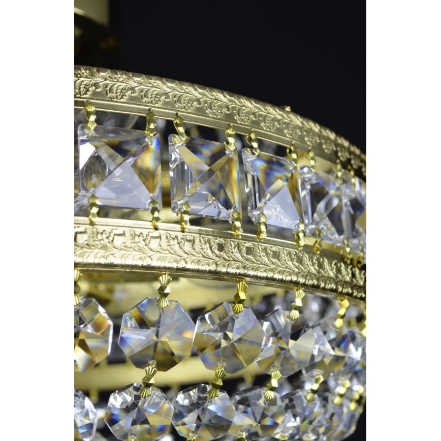 Wranovsky JWZ014060100 - Kristall-Deckenkronleuchter STOCKHOLM 6xE14/40W/230V