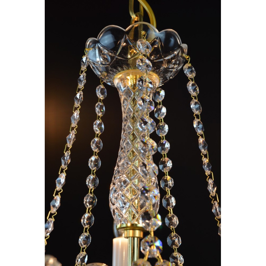 Wranovsky JWZ109052100 - Kristallleuchter an Kette BALANCE 5xE14/40W/230V