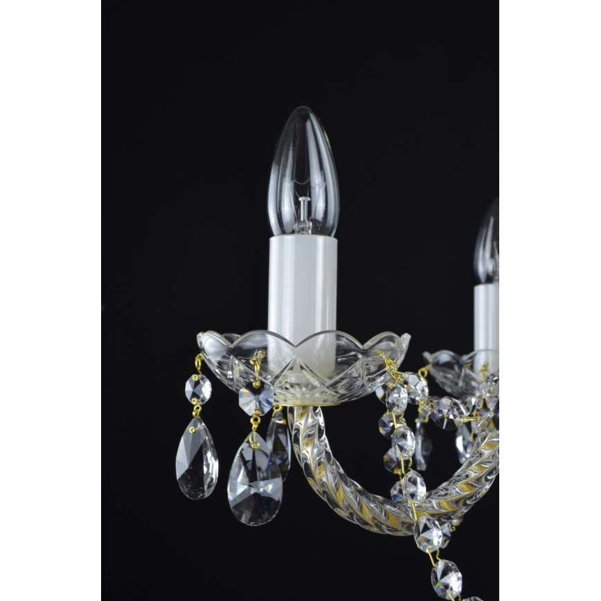 Wranovsky JWZ109052100 - Kristallleuchter an Kette BALANCE 5xE14/40W/230V