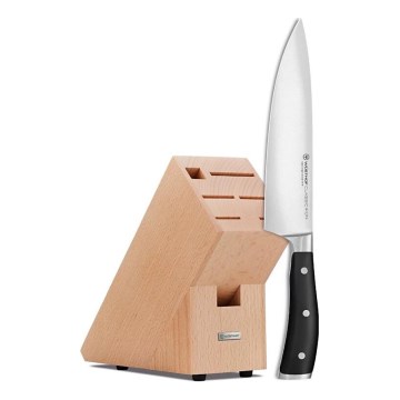 Wüsthof - Chefmesser CLASSIC IKON 20 cm im Ständer Buche
