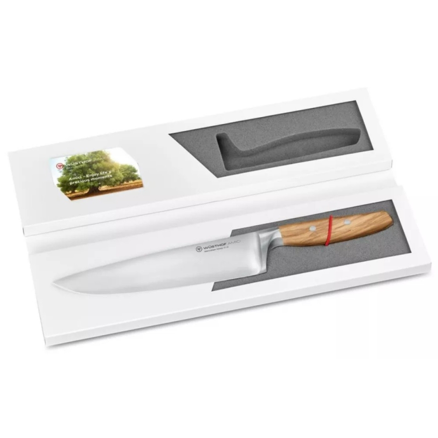 Wüsthof - Kochmesser AMICI 20 cm Olivenholz