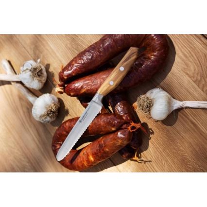 Wüsthof - Küchen-Brotmesser AMICI 14 cm Olivenbaumholz