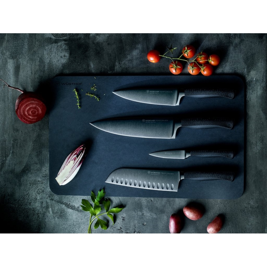 Wüsthof - Küchenmesser für Gemüse PERFORMER 9 cm schwarz