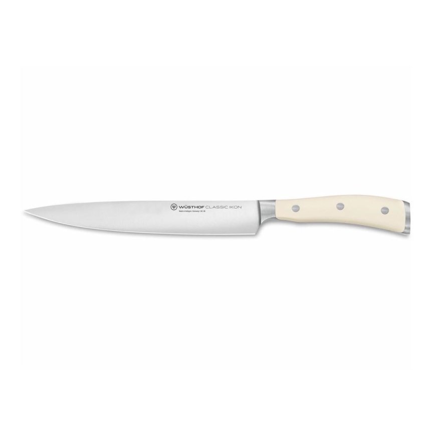 Wüsthof - Küchenmesser für Schinken CLASSIC IKON 20 cm cremefarben