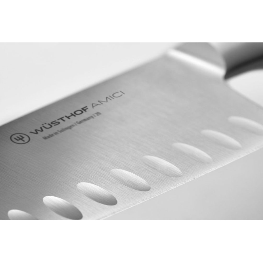 Wüsthof - Küchenmesser Santoku AMICI 17 cm Olivenholz