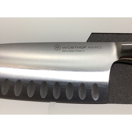 Wüsthof - Küchenmesser Santoku AMICI 17 cm Olivenholz