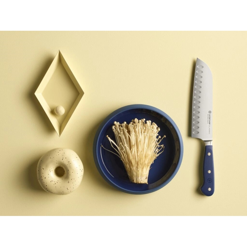 Wüsthof - Küchenmesser Santoku CLASSIC COLOUR 17 cm blau