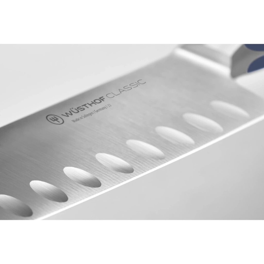 Wüsthof - Küchenmesser Santoku CLASSIC COLOUR 17 cm blau