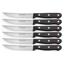 Wüsthof – Küchenmesser-Set für Steak GOURMET 6 Stück schwarz