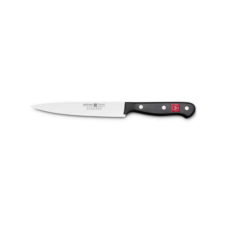 Wüsthof - Küchenmesserset GOURMET 6 Stück schwarz