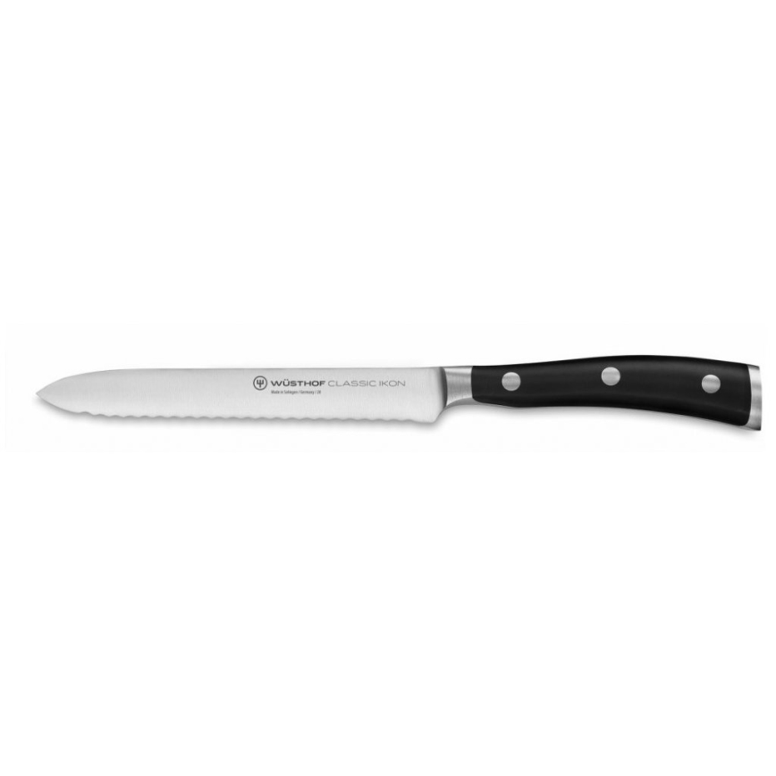 Wüsthof - Küchenmesserset im Messerständer CLASSIC IKON 7 Stk. Esche/schwarz