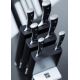Wüsthof – Küchenmesserset im Messerständer CLASSIC IKON 7 Stück schwarz