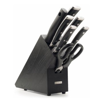 Wüsthof - Küchenmesserset im Messerständer CLASSIC IKON 8 Stk. Esche/schwarz