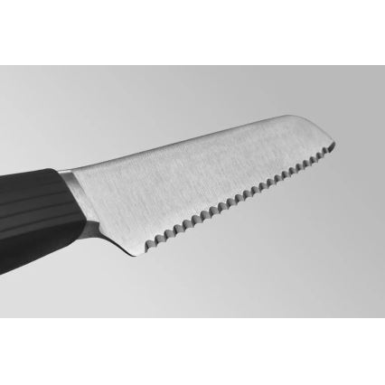 Wüsthof - PARTNER 3-teiliges Küchenmesserset, schwarz