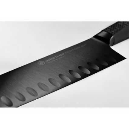 Wüsthof - Santoku-Küchenmesser PERFORMER 17 cm schwarz