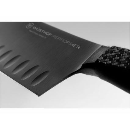 Wüsthof - Santoku-Küchenmesser PERFORMER 17 cm schwarz