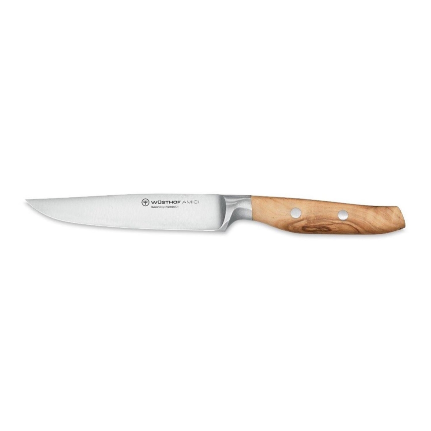 Wüsthof - Steakmesser AMICI 12 cm Olivenholz