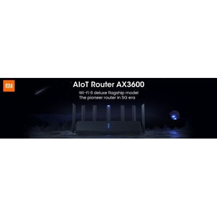 Xiaomi Mi AIoT Wi-Fi Router AX3600 schwarz