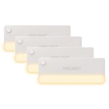 Xiaomi Yeelight - SET 4x LED-Möbelbeleuchtung mit Sensor LED/0,15W/5V 2700K