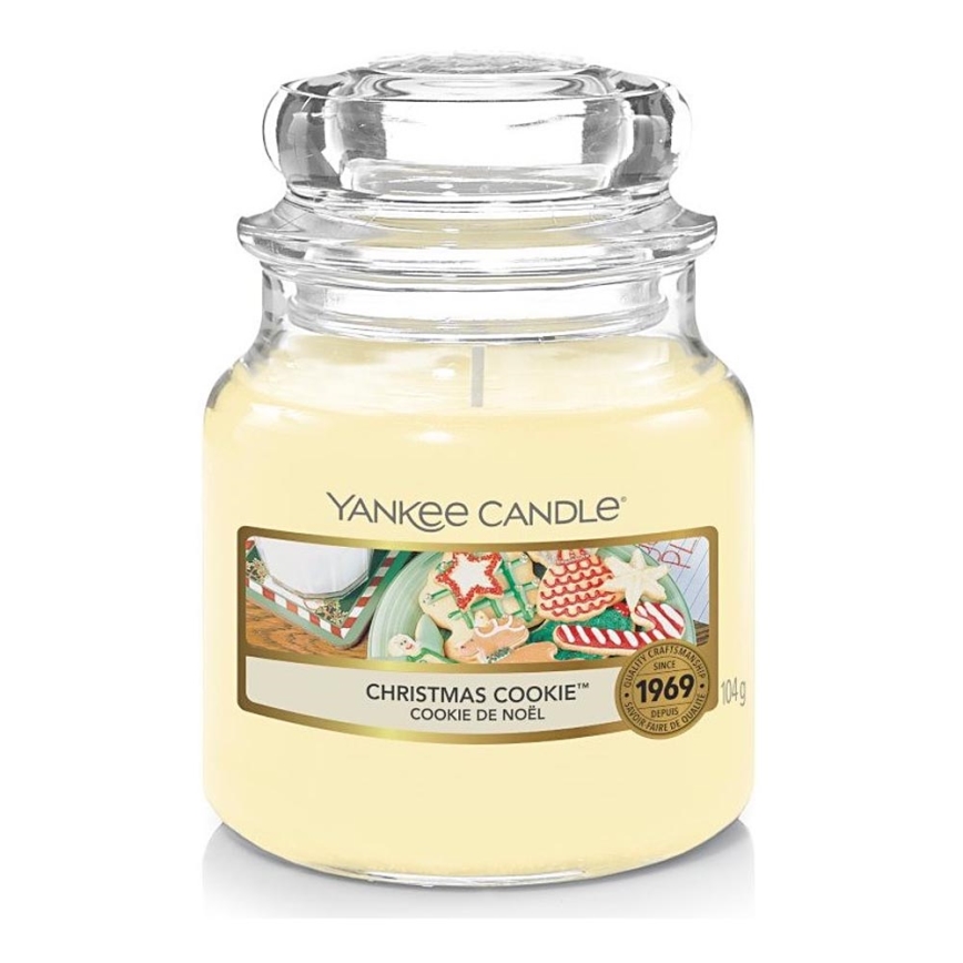 Yankee Candle - Duftkerze CHRISTMAS COOKIE klein 104g 20-30 Stunden