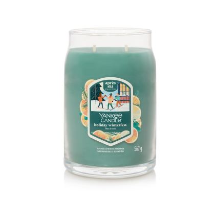 Yankee Candle - Duftkerze HOLIDAY WINTERFEST groß 567g 60-90 Std.
