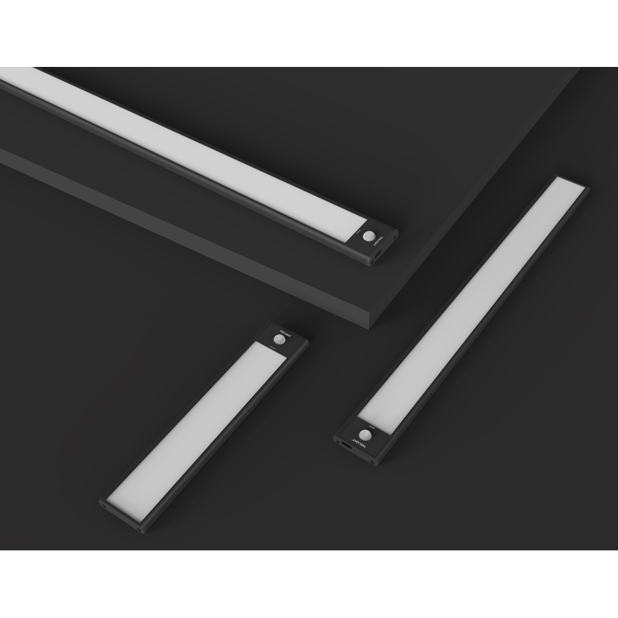 Yeelight - Dimmbare aufladbare LED-Möbelbeleuchtung mit Sensor LED/1,8W/1100 mAh 4000K 20 cm schwarz