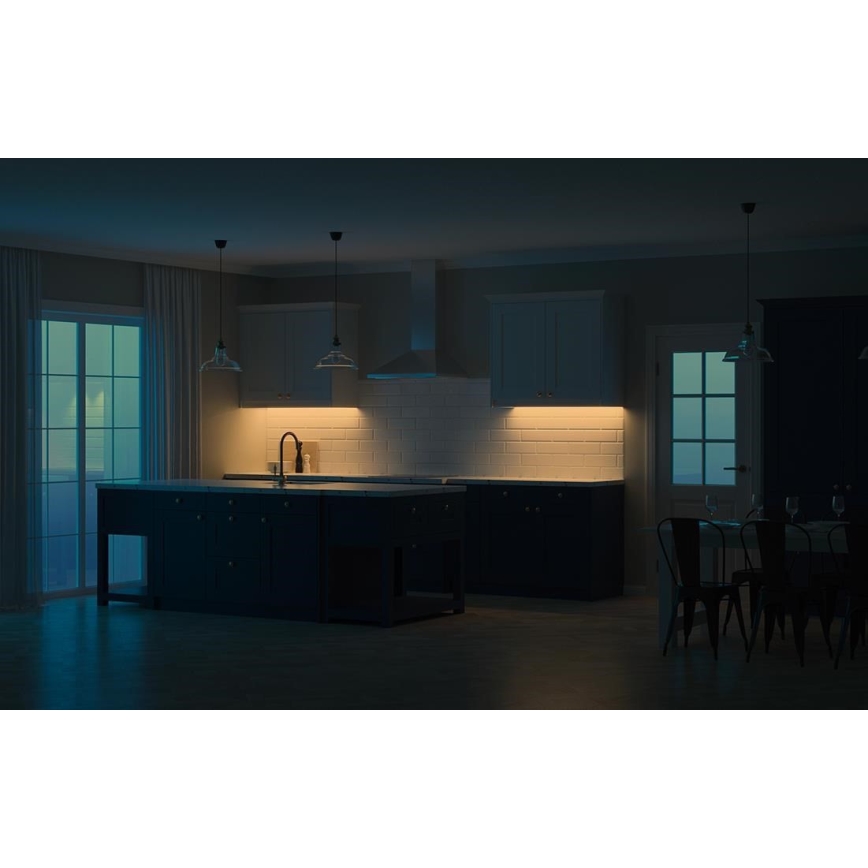 Yeelight - Dimmbare aufladbare LED-Möbelbeleuchtung mit Sensor LED/2,4W/2200 mAh 2700K 60 cm silbern